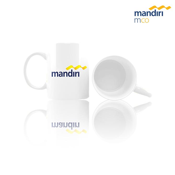 Gelas Mug Logo Mandiri